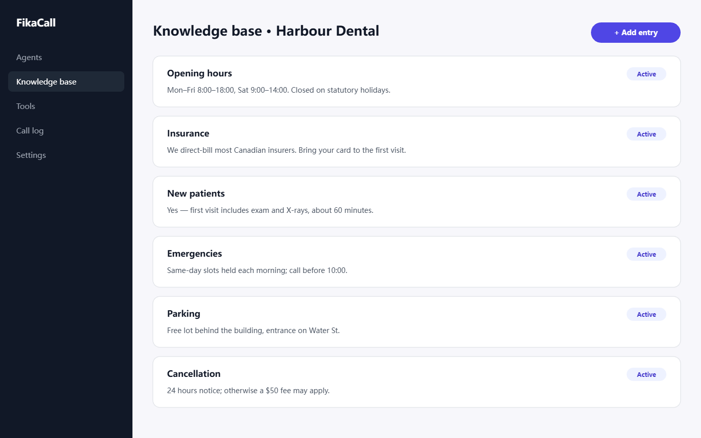Knowledge base