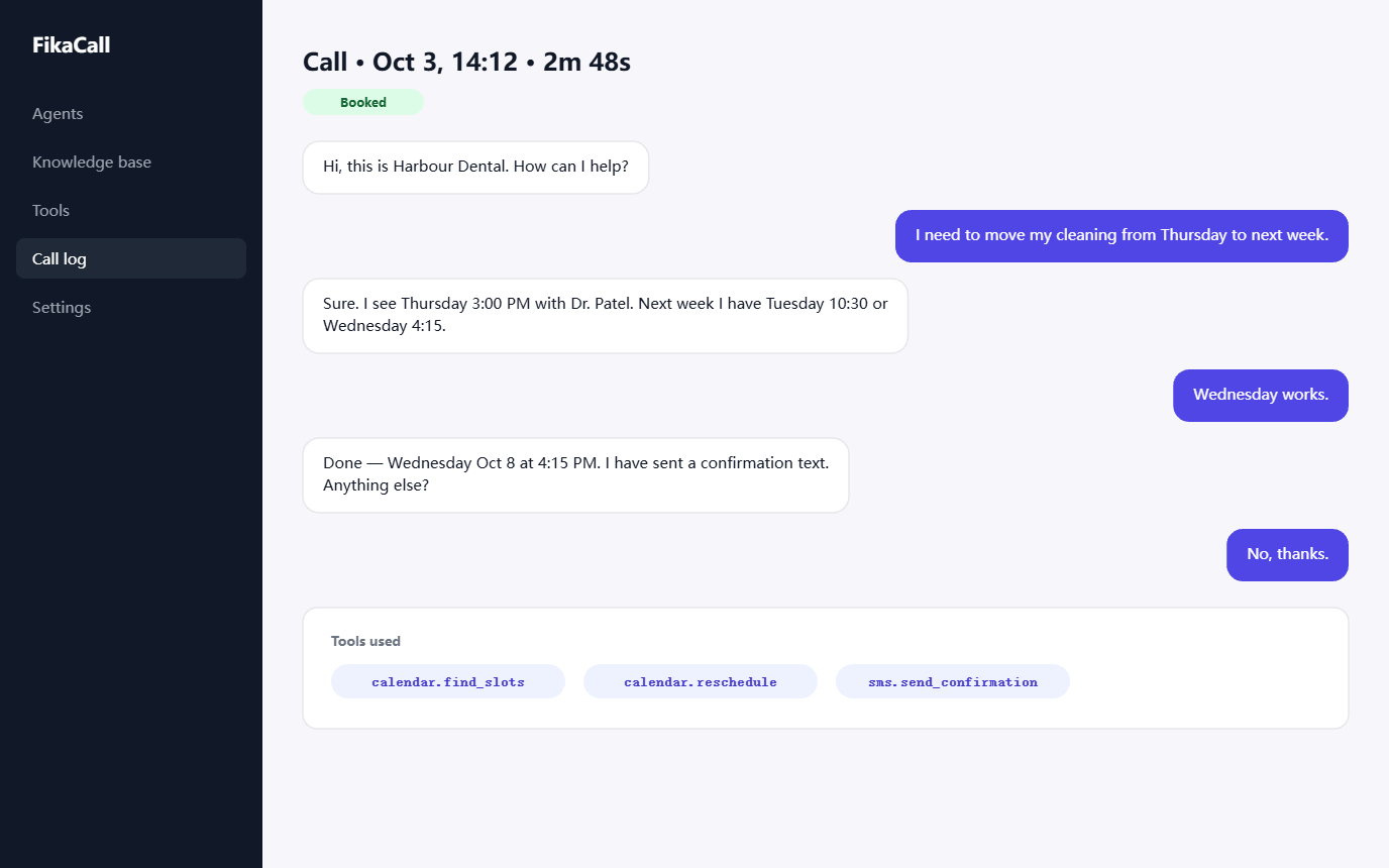 Transcripts & tools